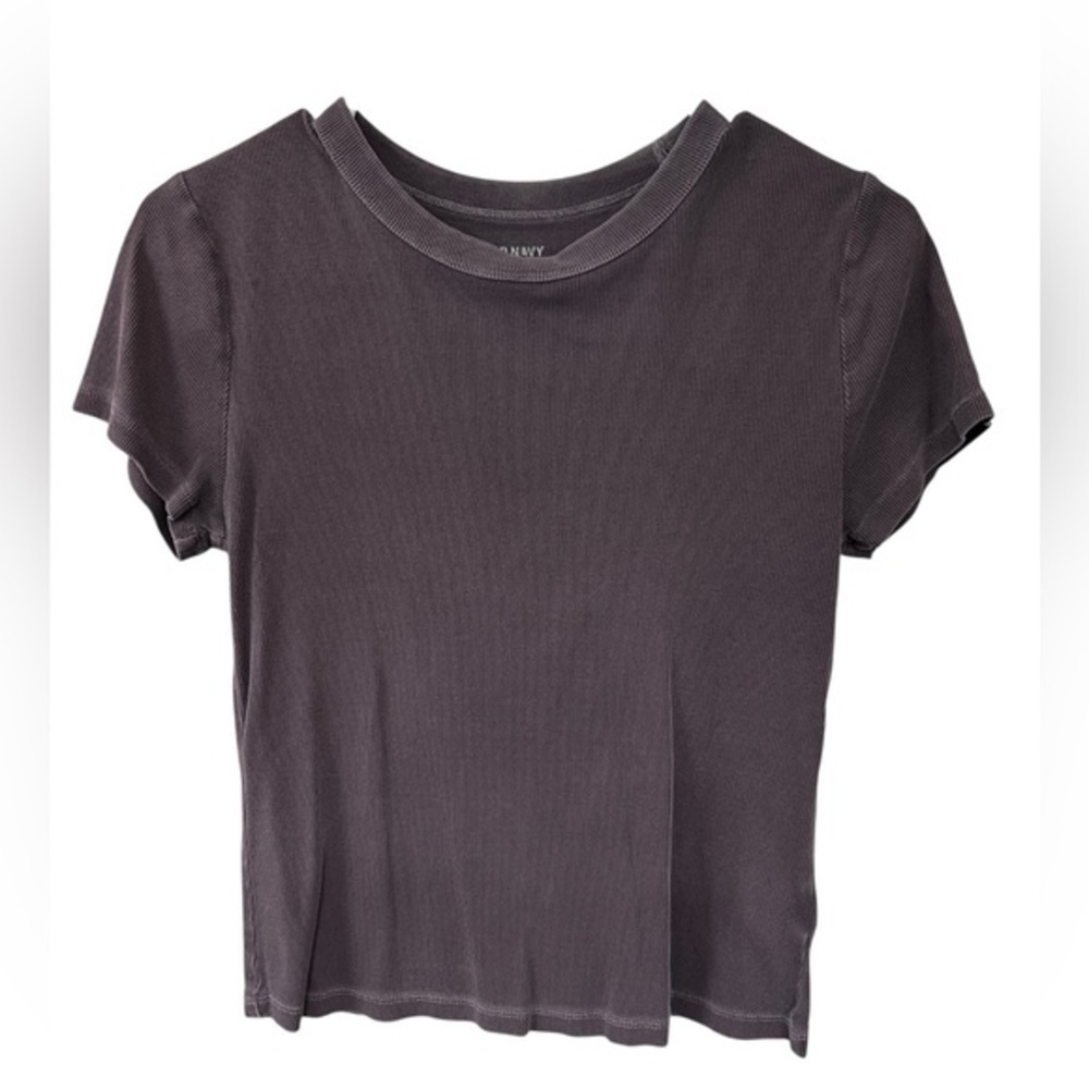 Old Navy Women's Brown Short Sleeve Tee